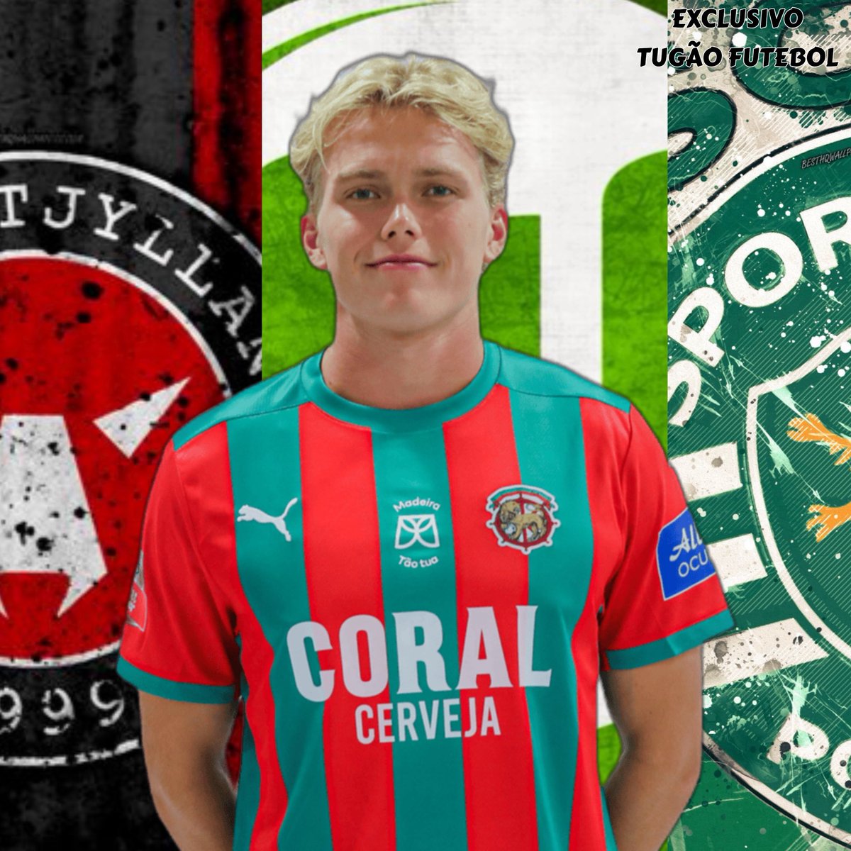🚨 EXCL: Sporting CP, VFL Wolfsburg e Midtjylland perguntaram por Noah Madsen 🇩🇰

👉| O central dinamarquês de 24 anos está em fim de contrato e o Marítimo pretende fazer ainda algum encaixe