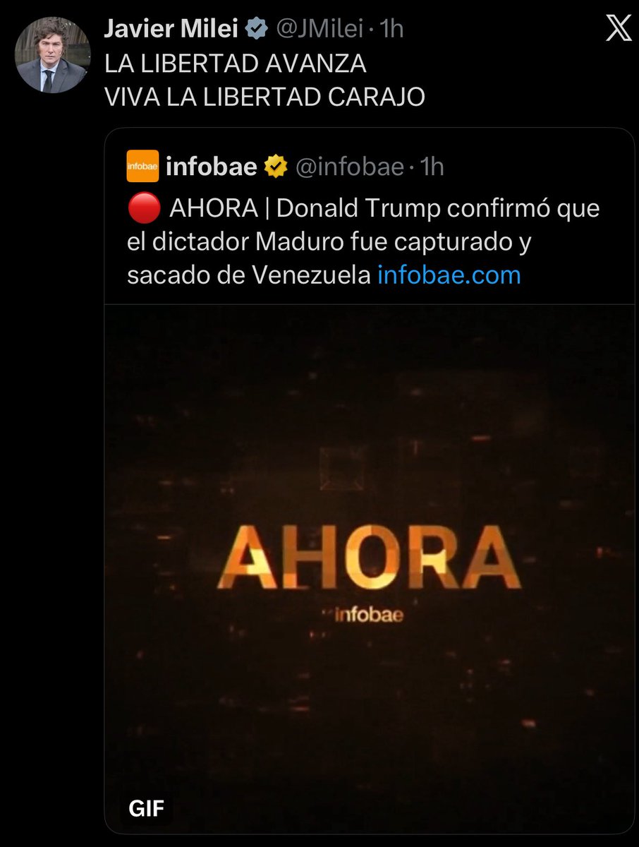 - Deuda récord con el FMI y el Tesoro.
- Regala nuestros recursos estratégicos con el RIGI.
-  Desfinancia las Universidades, la Ciencia y la Tecnología.
- Vende nuestros reactores nucleares.
- Celebra bombardeos en la región.

Quien quiera ver que vea. El enemigo está en casa.