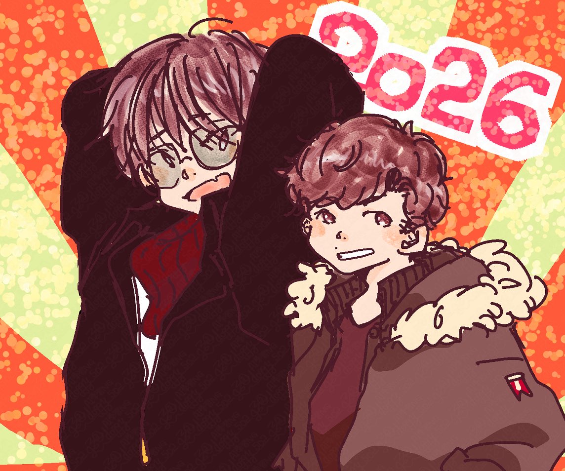 描き初め！
今年もよろしくお付き合いくださいませ〜🙌