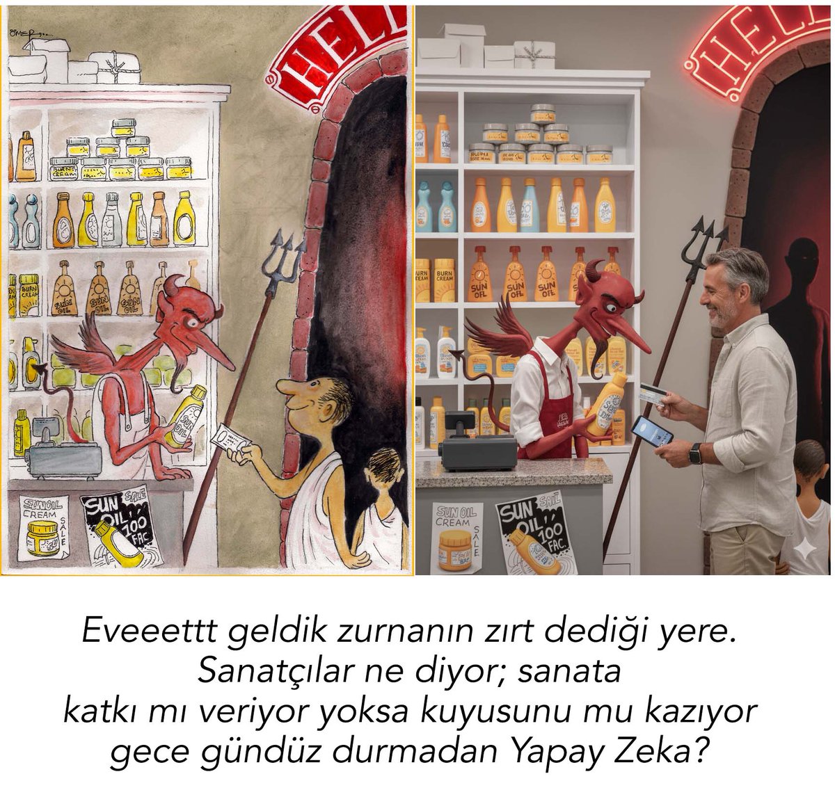 omercam's tweet image. Yapay abicim yapay bundan bi cacık olmaz...