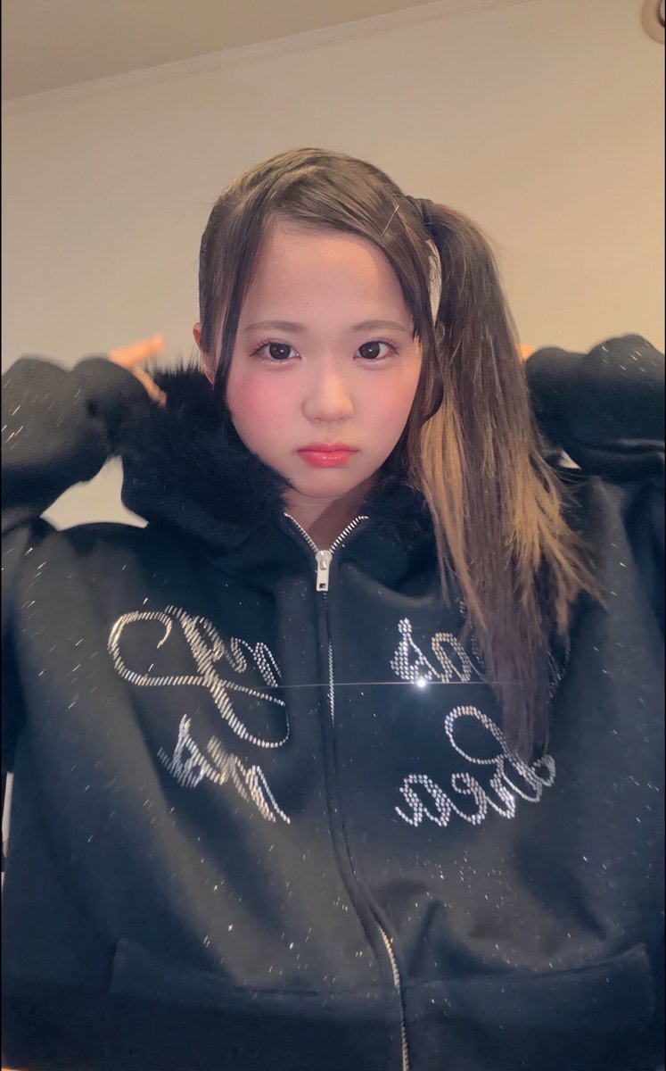 今日はかっこいいんですのんちゃん🖤 いっちゃんに昔のママ見たいって