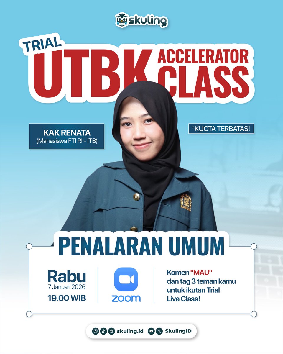 Skuling | Latsol & TO SNBT, TKA, Kedinasan tweet media