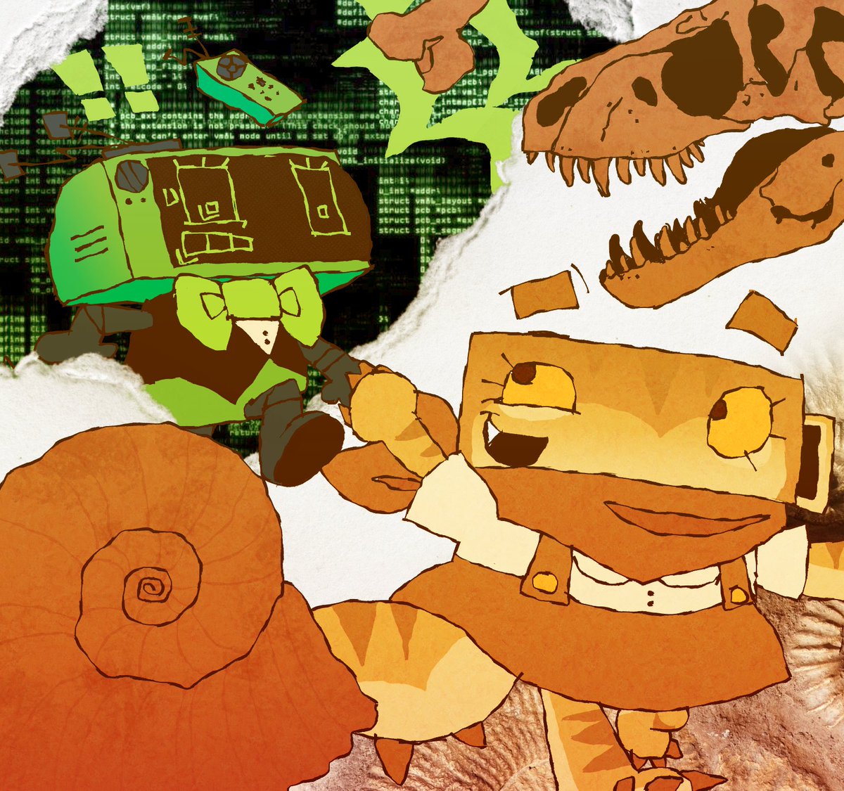 redraw of my suoer old art