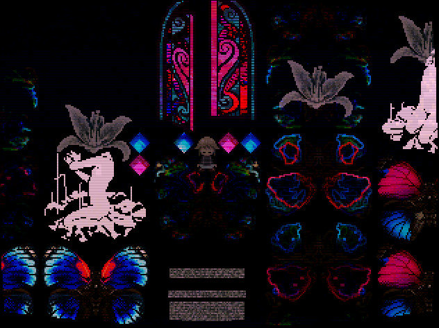 yume 2kki (2007)
glitched butterfly sector