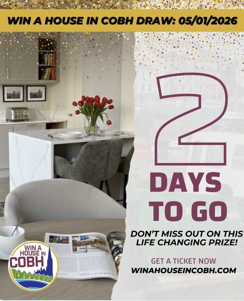 OfficialCobhGAA's tweet photo. Only 2 days to go - getting so close!!! 

https://t.co/xsHspPS3Pj to buy a ticket - there’s still time but only 2 days!!! 

An Cóbh Abú 💚💛 https://t.co/RZqdE1sCBG