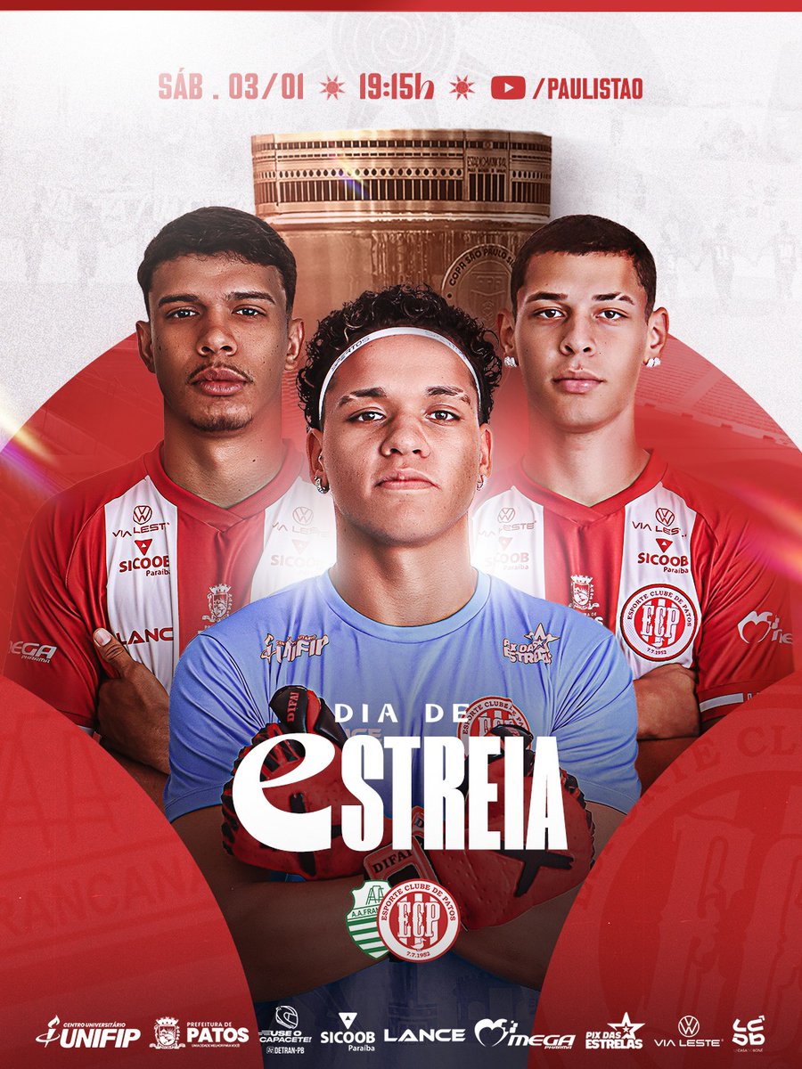 Hoje tem estreia da #BaseDoPato na <a href="/Copinha/">Copinha</a>! 

A partir das 19h15, no Estádio José Lancha Filho, o Patão enfrenta a Francana-SP pela 1ª rodada da competição com transmissão da Paulistão TV.

📺: youtube.com/live/pOkYsGB-G…

VAI PRA CIMA DELES, PATÔÔÔÔÔÔ! 🇵🇪👊

#EsporteDePatos