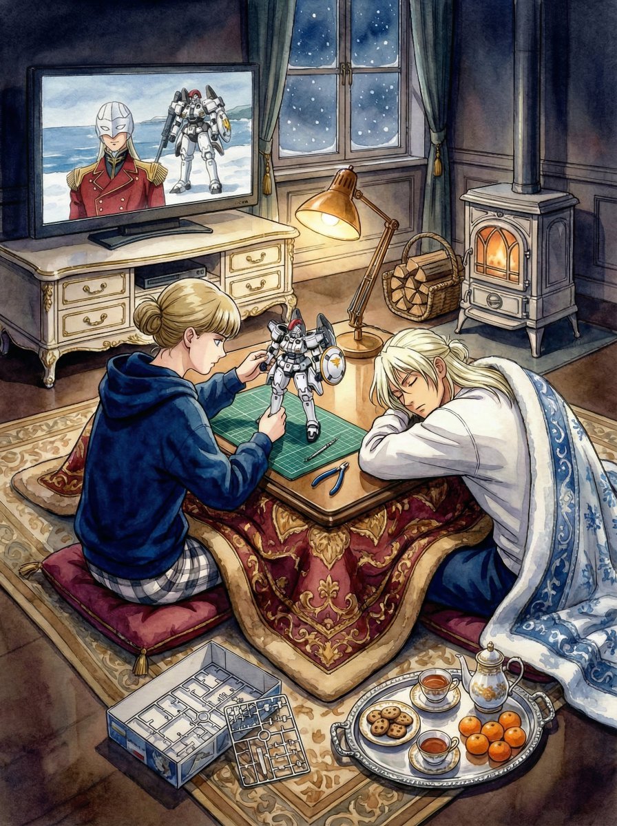 新年初組み立てですわ