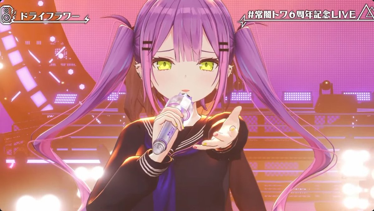 lAngelingl's tweet image. ドライフラワー
feat. guest: Matsuri !
 #常闇トワ6周年記念LIVE