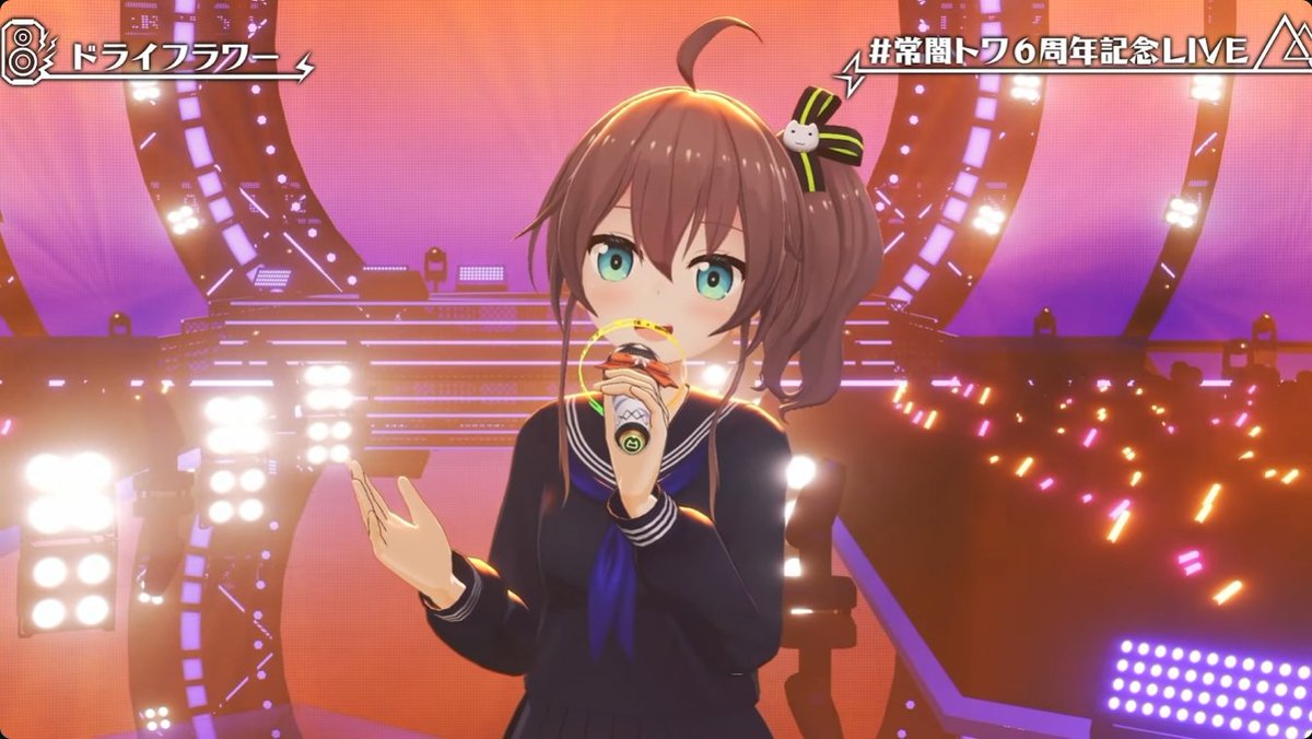 lAngelingl's tweet image. ドライフラワー
feat. guest: Matsuri !
 #常闇トワ6周年記念LIVE