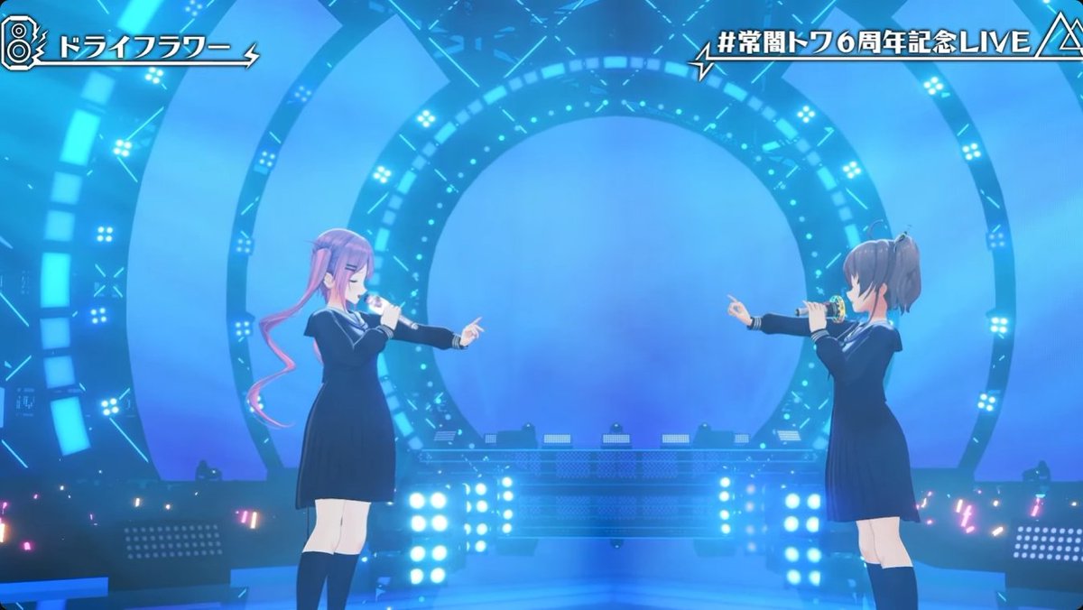 lAngelingl's tweet image. ドライフラワー
feat. guest: Matsuri !
 #常闇トワ6周年記念LIVE