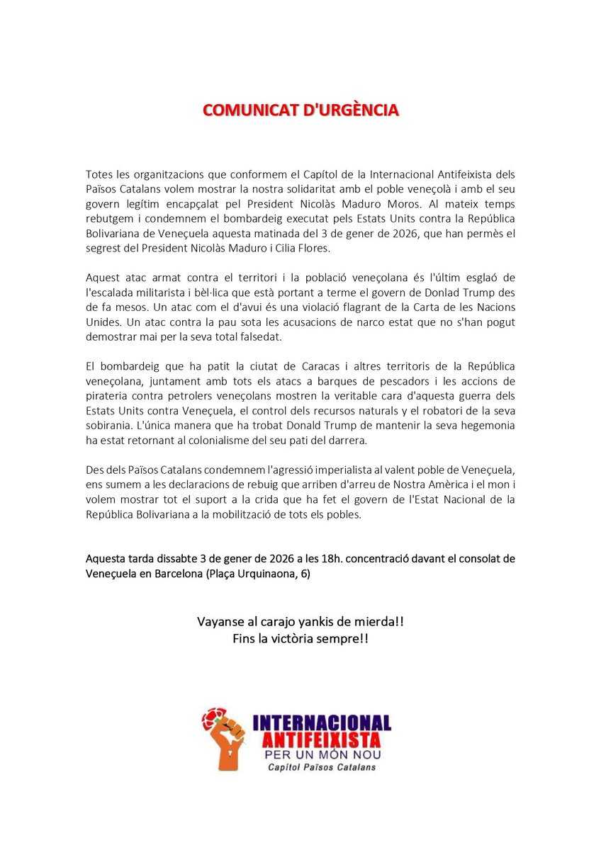 Endavant OSAN tweet media