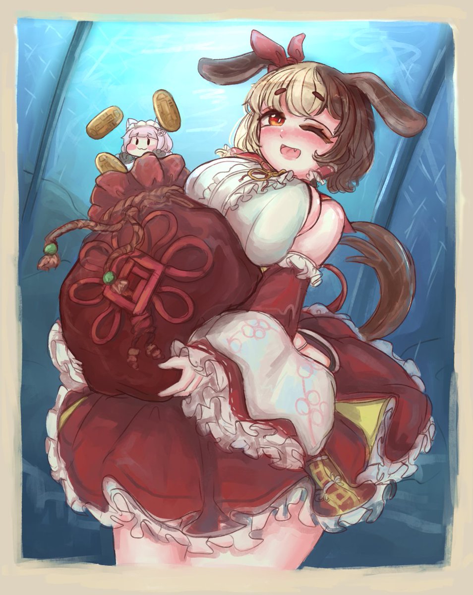 ラストオリジンのハチコ描いてみた。