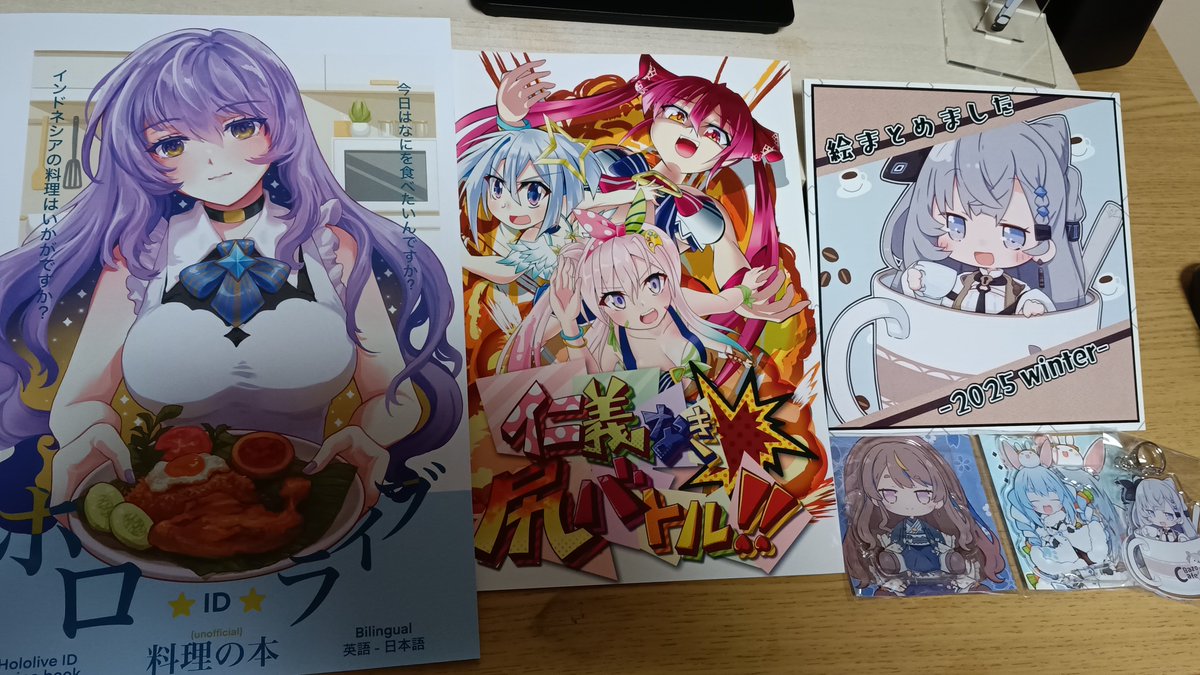 両隣のサークルさんに挟まれての嬉しさ！ありがとうございます！✨