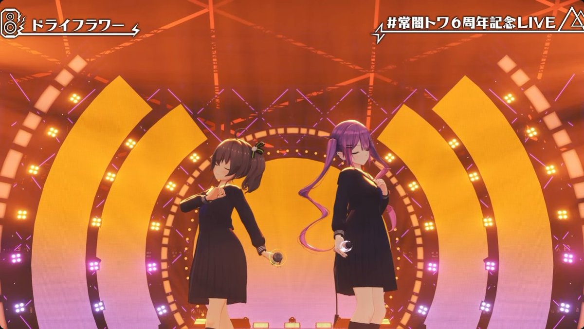 lAngelingl's tweet image. ドライフラワー
feat. guest: Matsuri !
 #常闇トワ6周年記念LIVE