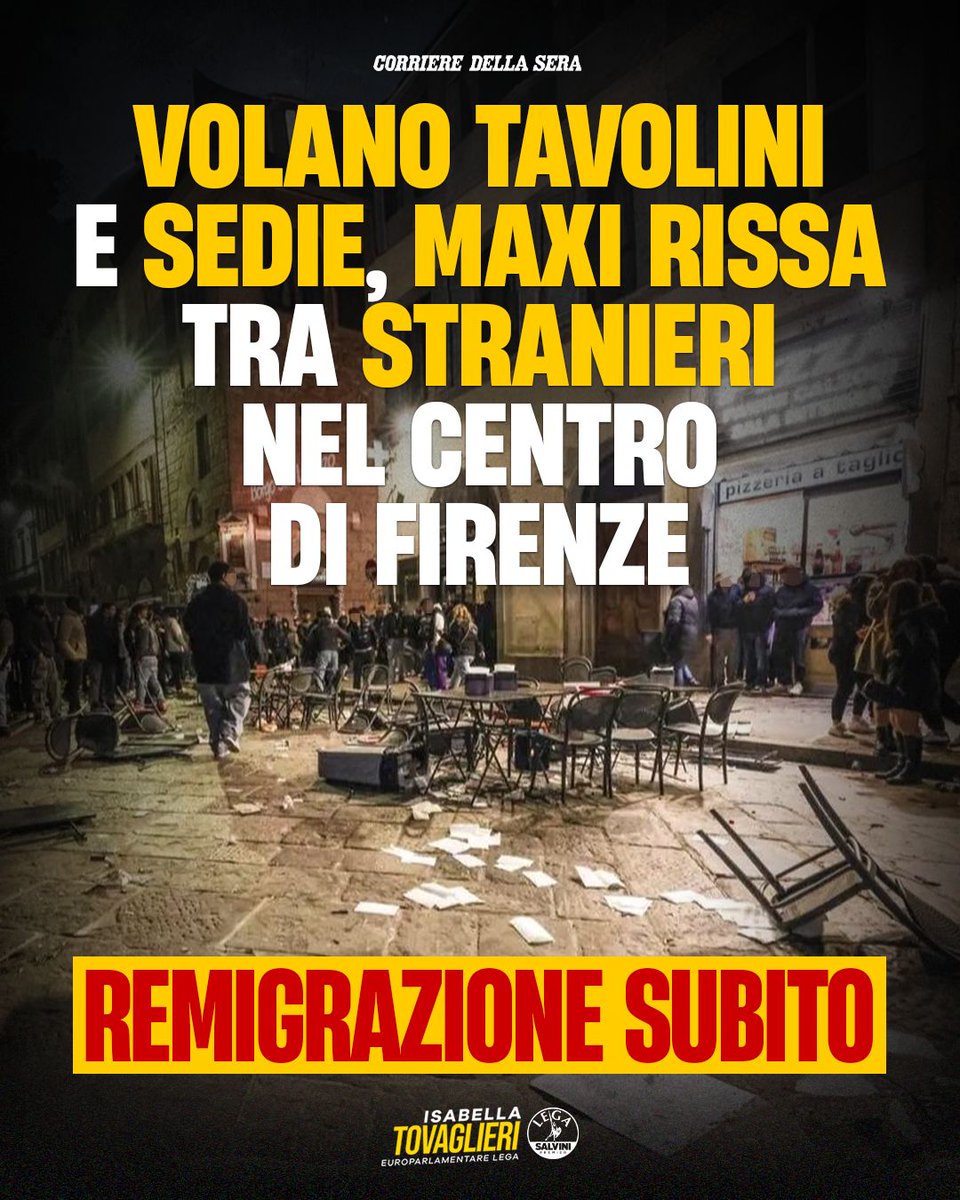 Piazza Duomo a Milano chiusa per evitare le risse dei maranza degli anni scorsi, mentre in tante città italiane si registrano violenze da parte dei cosiddetti “nuovi italiani”.

Per quanto ancora dovremo avere paura di uscire a festeggiare con gli amici a causa di immigrati
