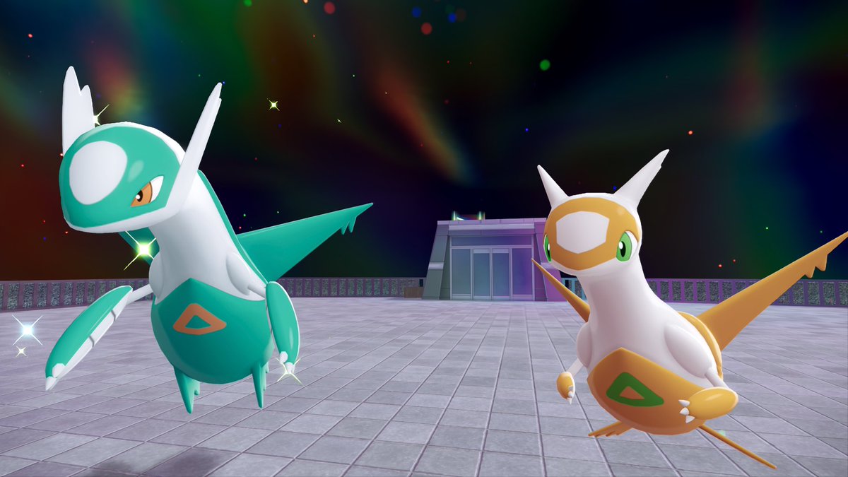 NintendoSwitch2 #PokemonLegendsZA 色ラティ兄妹揃ったー！