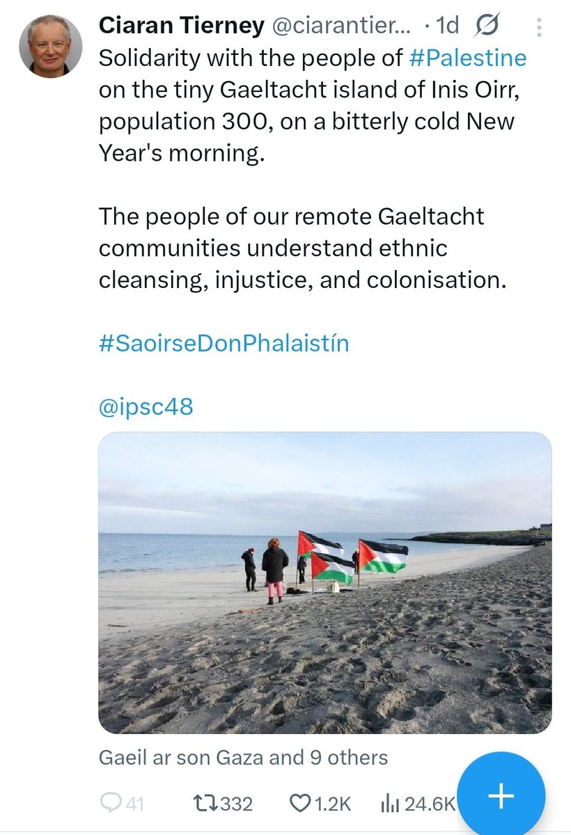 I guess <a href="/ciarantierney/">Ciaran Tierney</a> is about to publish an explanation of Arab Colonialism and Islamism any day now! It will cover in great detail the ethnic cleansing of Christians, Jews and other religious minorities from countries like Egypt, Libya, Turkey, Iraq, Syria and Lebanon. He'll