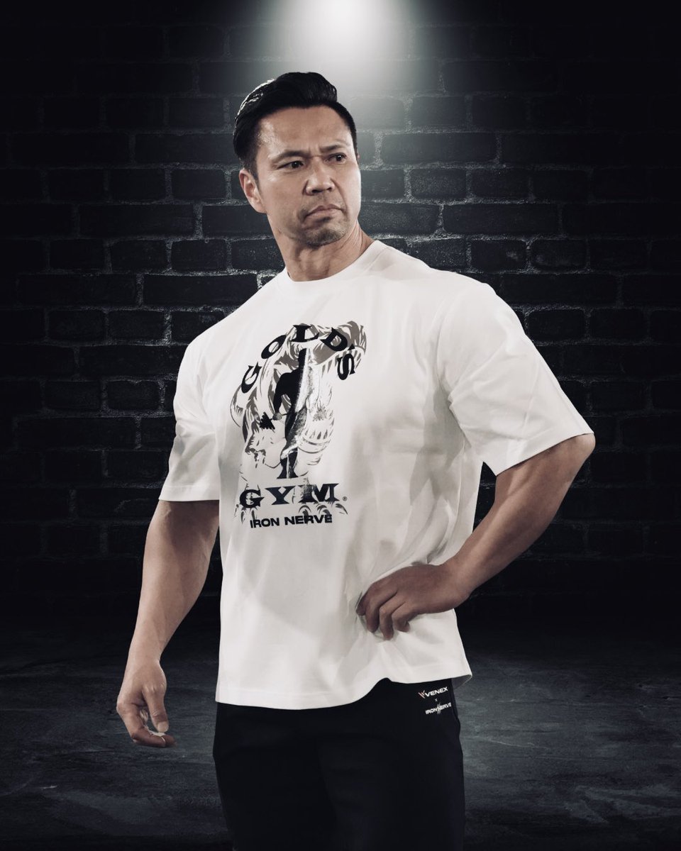ずっと品切れだった GOLD'S GYM × IRON NERVE T-SHIRTS を数量限定で