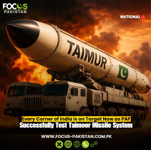 Focusp_official's tweet photo. The Pakistan Air Force has been successful in carrying out flight test of its indigenously developed Taimoor Weapon System.

https://t.co/fb4wCmB6Os

#FocusPakistan #PakistanAirForce #TaimoorWeaponSystem #DefenseTechnology #IndigenousDevelopment https://t.co/zmFFOxtK5E