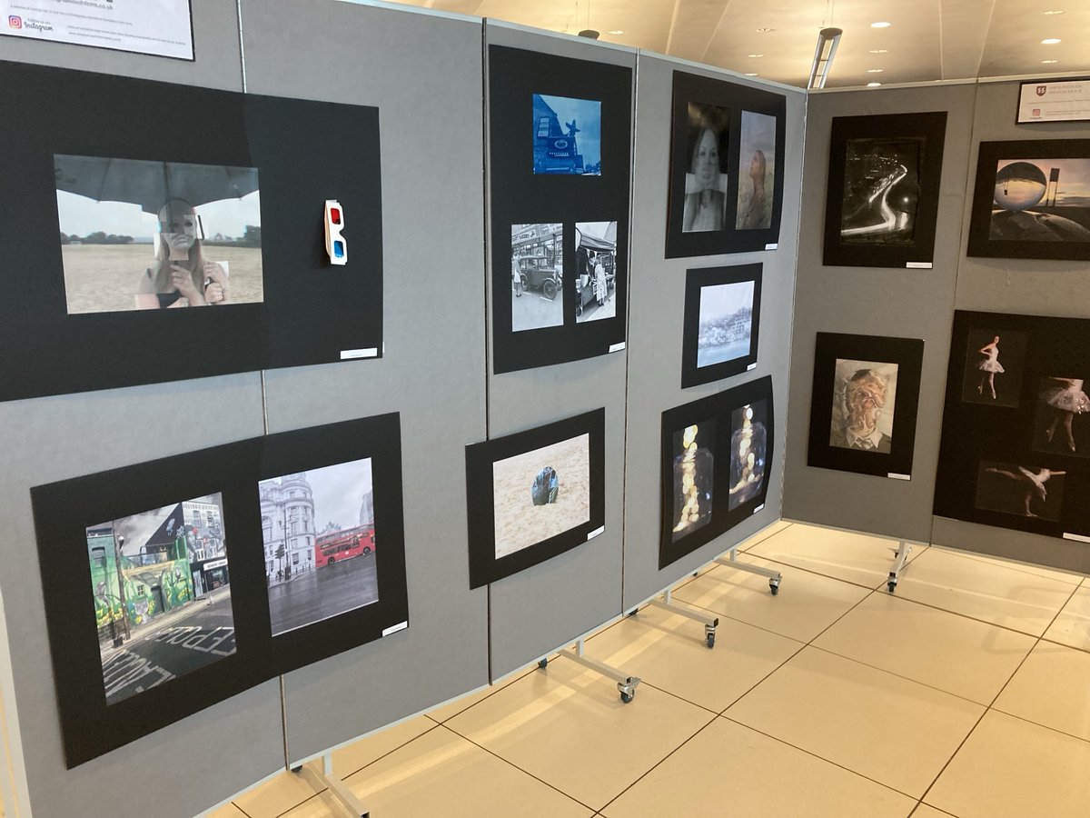 Last opportunities to see the wonderful creativity of our photography students @#Sheringhamsixth Rush to The Forum in Norwich