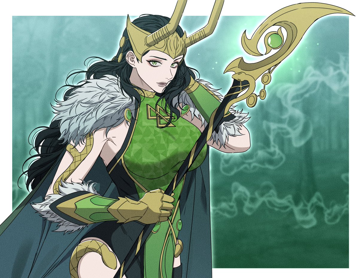 IIIA_PUHIII's tweet image. #loki #MarvelRivals  
Lady loki