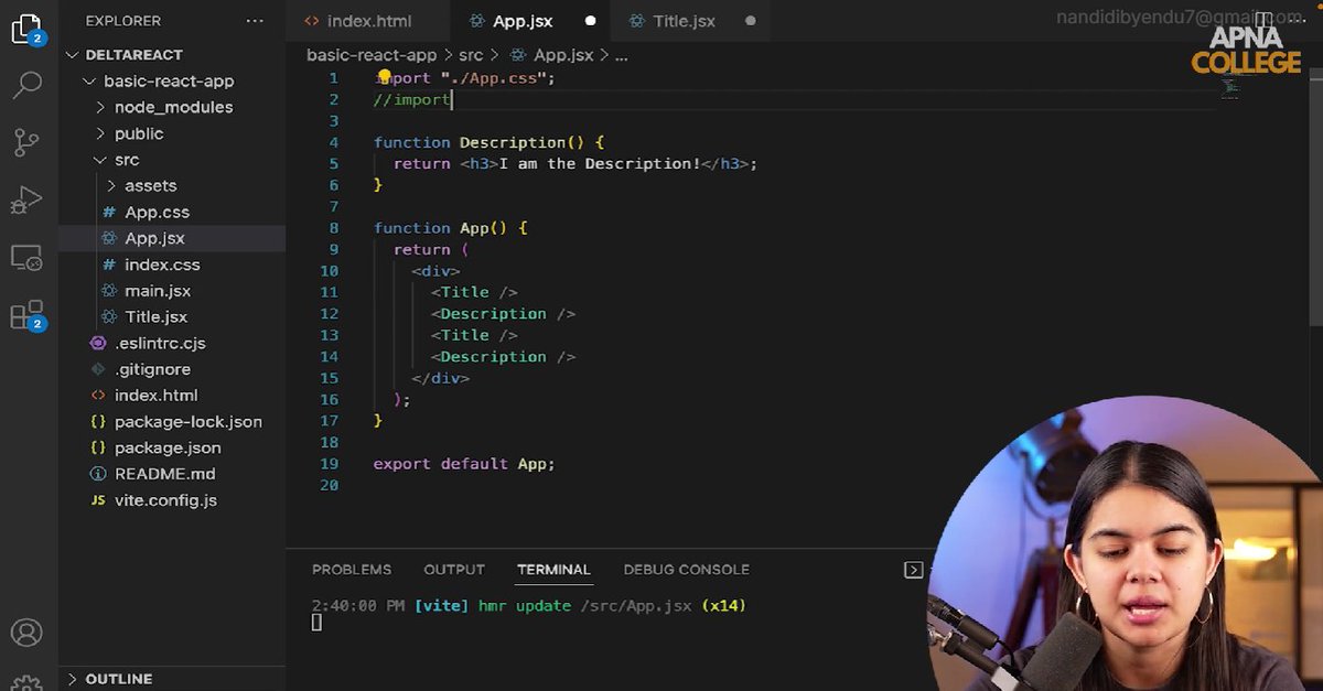 dibyendu2005's tweet photo. Day 114 — First component vibes 😤⚛️
Environment setup ✔️
App rewrite ✔️
Component #1 ✔️
From JS to React — loving this shift 🔥
#100DaysOfCode #ReactJS #FrontendDev https://t.co/Oy9qPEpP88