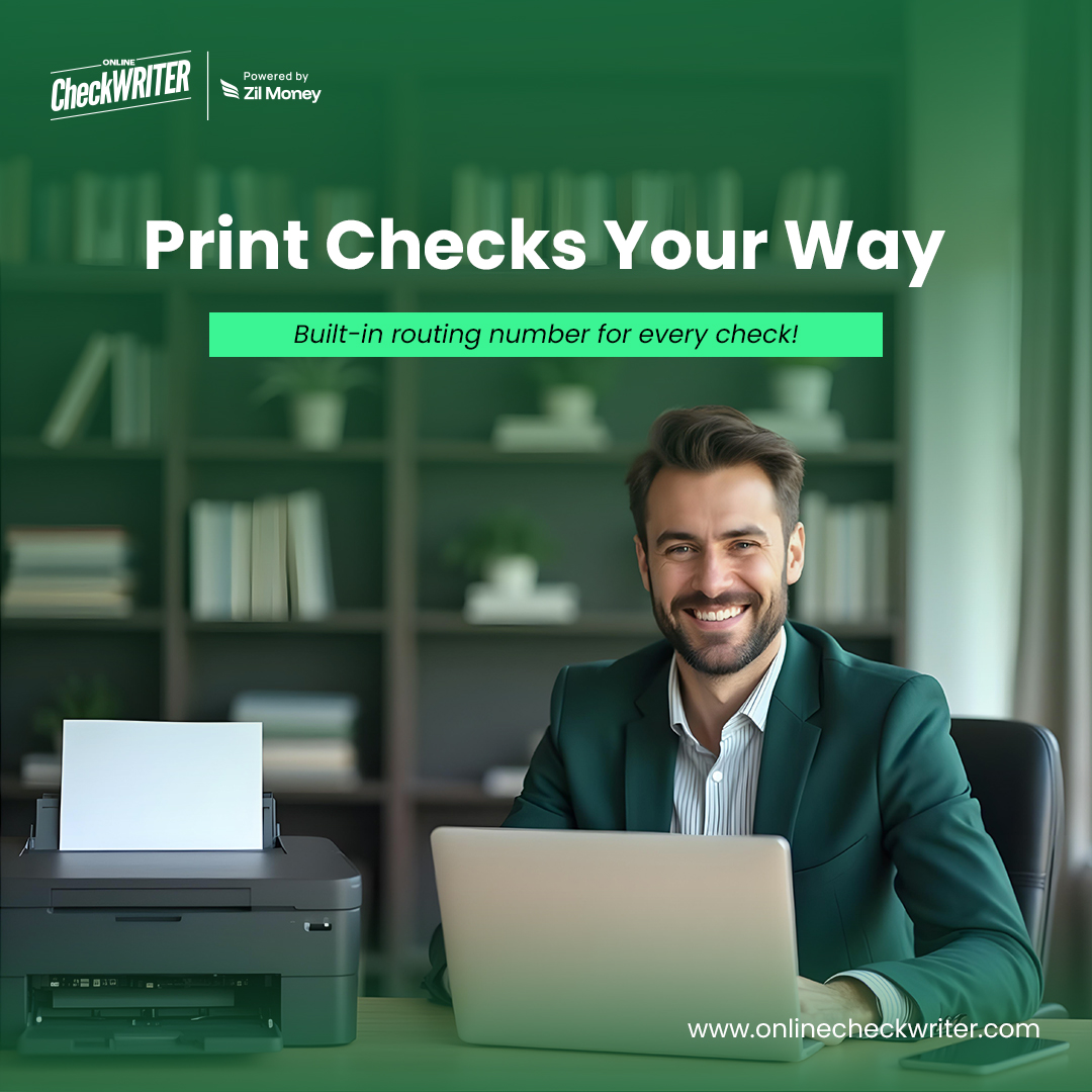 webcheckwriter's tweet photo. https://t.co/4KM7STNlsg - Powered by Zil Money lets users print checks with the Check Routing Number on them. Print checks on blank stock using a regular printer.

Learn more: https://t.co/A3UKwV4xko

Click here for interactive demo: https://t.co/ajCvMk3YMX

#CheckRoutingNumber #CheckPayments #CheckPrinting