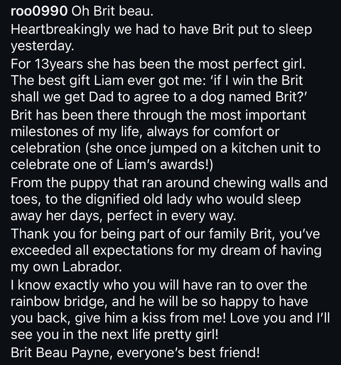 LiamCrave's tweet image. Ruth on Instagram 💔