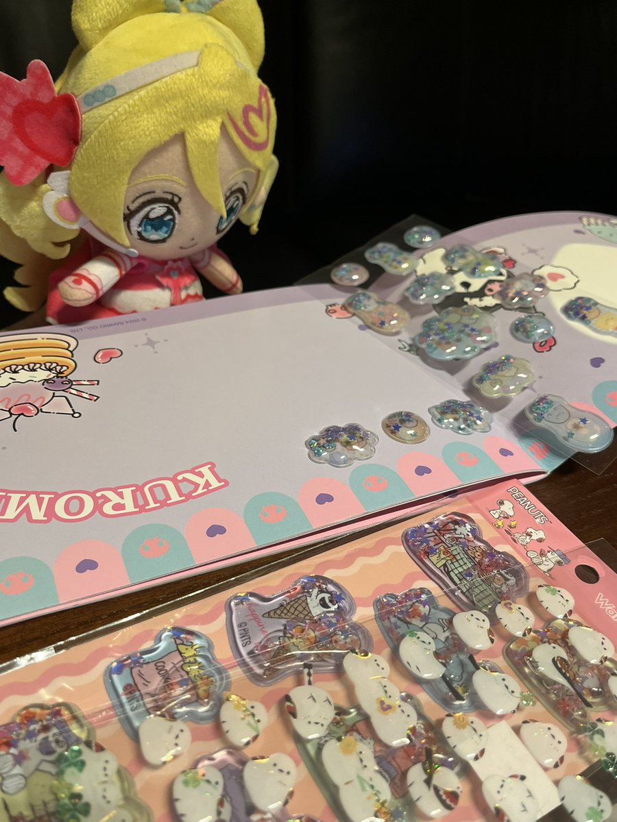 シール帳デビューしました！