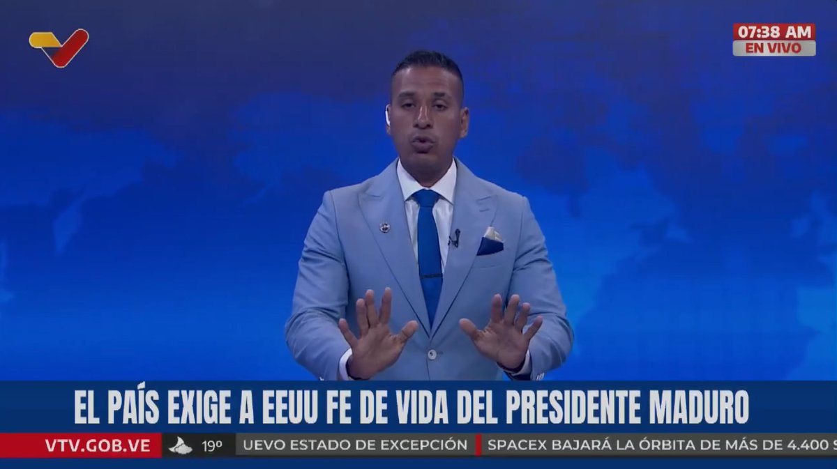 Facy5's tweet image. 🇻🇪 📺
Ça a l'air sympa les programmes de la télévision publique vénézuélienne, ce matin