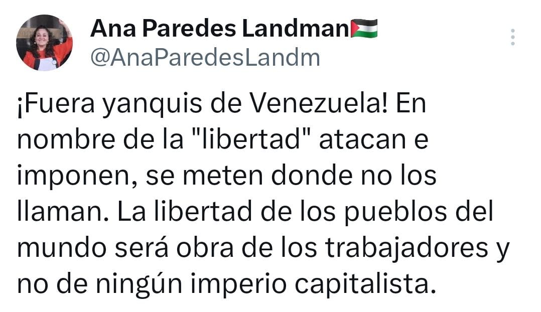 Cualquiera que no sea un lamebotas de los yankees puede repasar la historia reciente (y no tanto) y observar a dónde condujeron sus incursiones por la "libertad". 

No hace falta anti imperialismo, con saber leer y usar la lógica formal alcanza. 

Fuera Yankees de Venezuela!