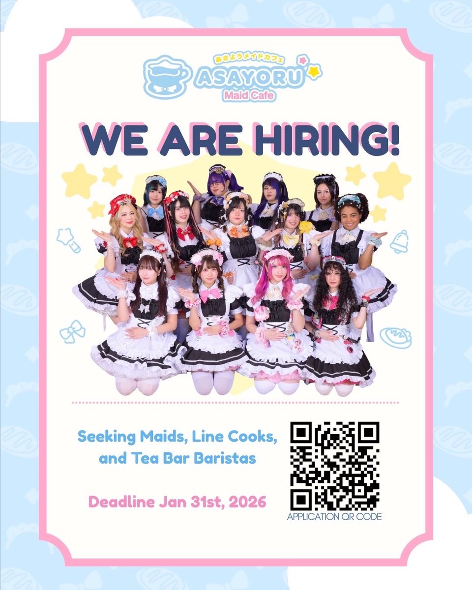 Asayoru Maid Cafe tweet media