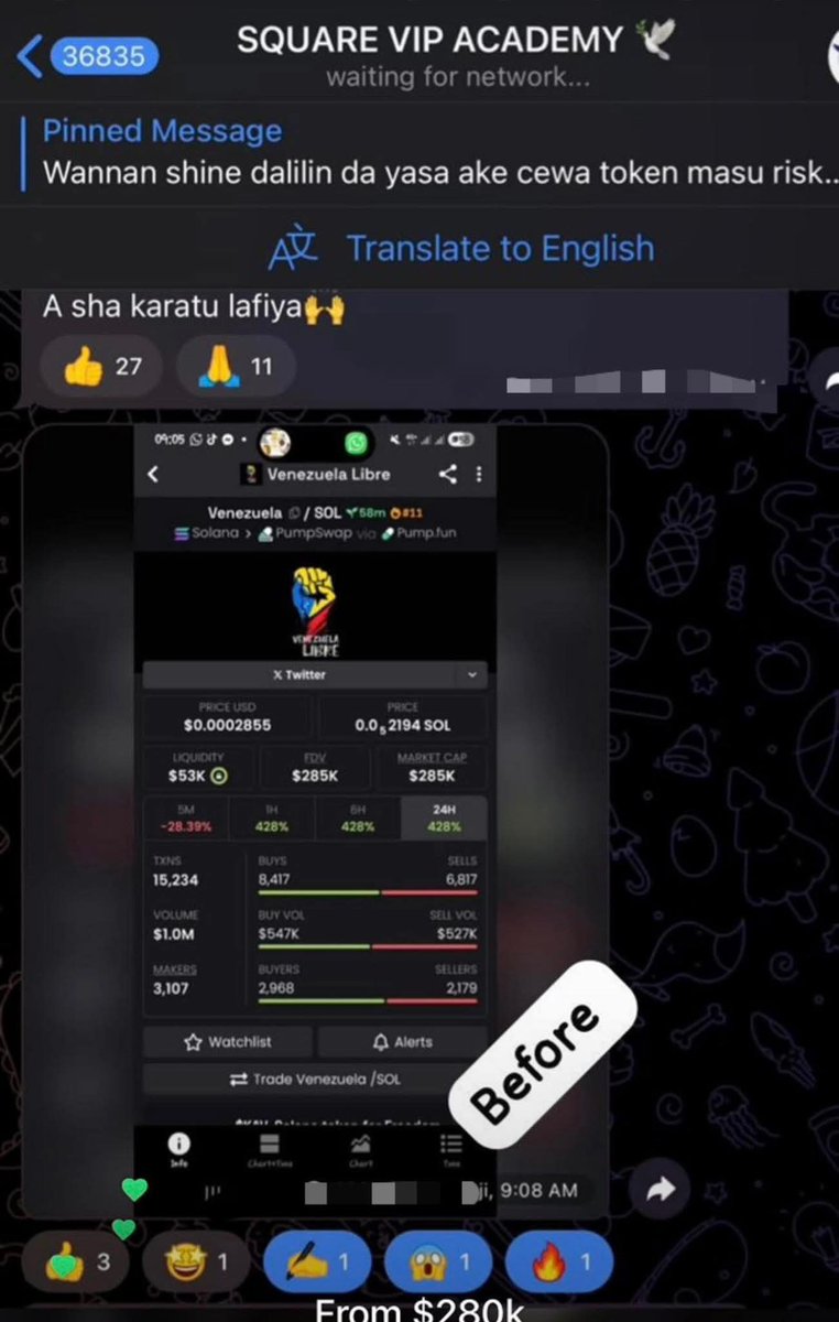muhd_cash's tweet photo. Our first trade of the month in the Square VIP 🔥 https://t.co/6EP0L9vtvu