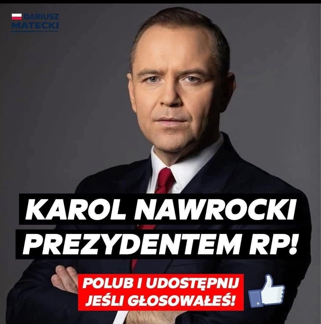 Jeśli ufasz i wspierasz Pana Prezydenta dr Karola Nawrockiego <a href="/NawrockiKn/">Karol Nawrocki</a> <a href="/Nawrocki25/">#Nawrocki2025</a> <a href="/prezydentpl/">Kancelaria Prezydenta RP</a>
bardzo proszę o ♥️ i #RT.
#FollowDlaPrezydenta 🇵🇱