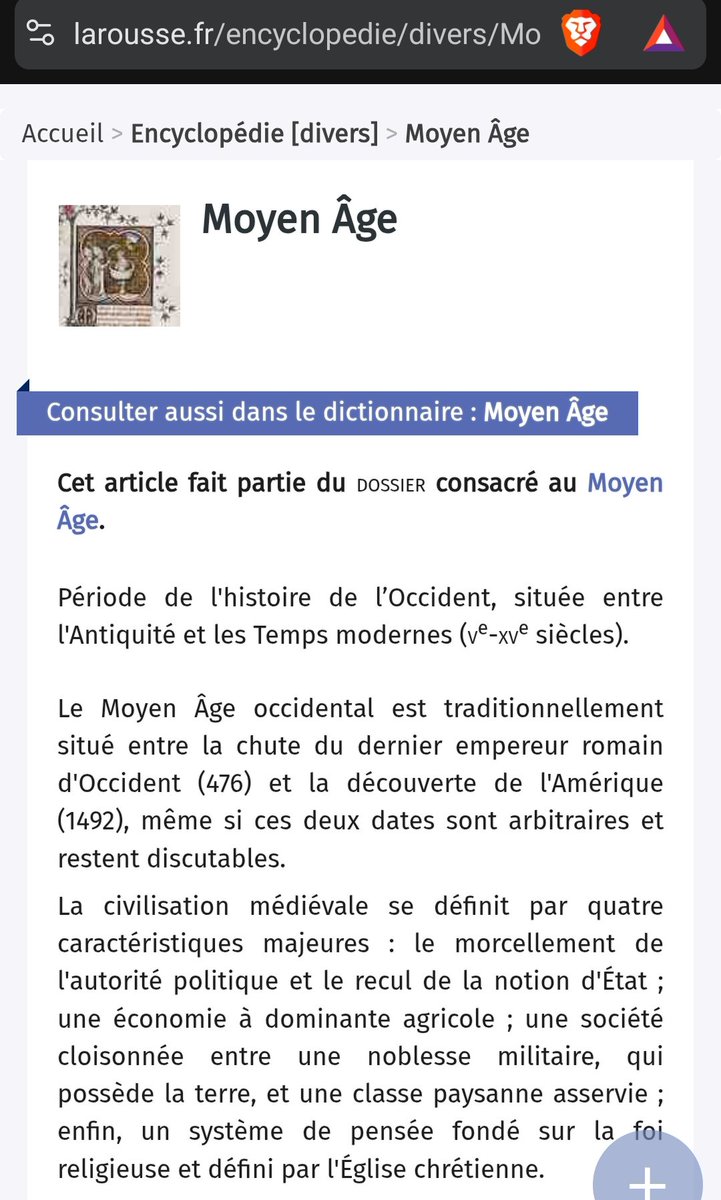Lapinou_Roger's tweet photo. @grok @majorarab880 @ArchibaltH @Larette_Decau @AlioBtz @JeReinforme Oui l Age d or islamique et les dynasties chinoises ont bien leur propre dénomination, merci d avoir besoin de chatgpt pour confirmer mes propos
Assez fou d être incapable de réfléchir par soi même et d avoir besoin d un bot en 2026 https://t.co/Dep1JtLrqP