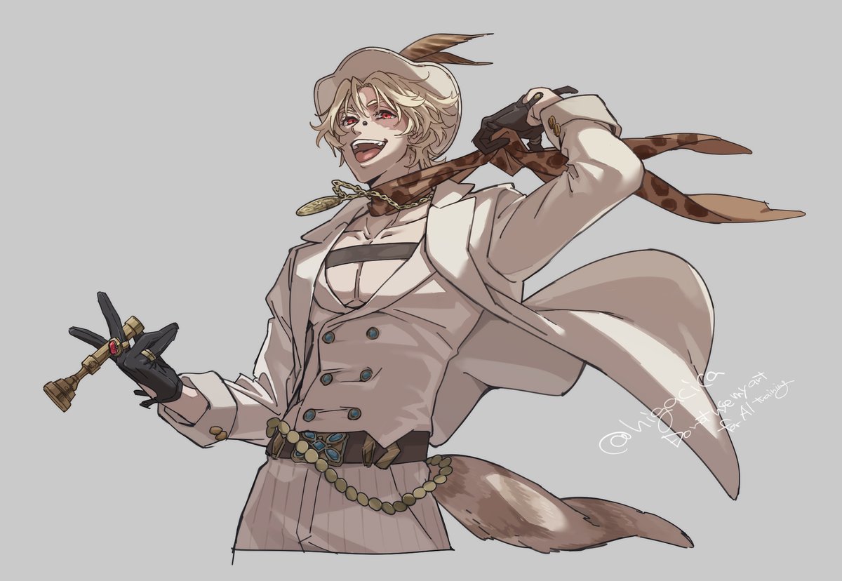 しょーがつらくがき② 探鉱者/輝ける一匹狼 …かっけぇ衣装だな！！ #第