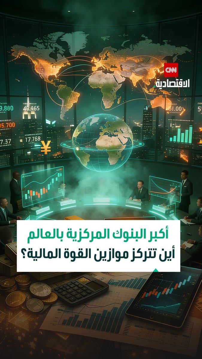 أكبر البنوك المركزية في العالم.. منطقة اليورو تتصدر سباق الأصول والصين والولايات المتحدة تهيمنان على موازين القوة المالية 
