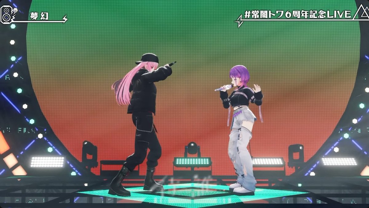 lAngelingl's tweet image. 夢幻
feat. guest: Calliope!
TowaCalli Kick!
 #常闇トワ6周年記念LIVE