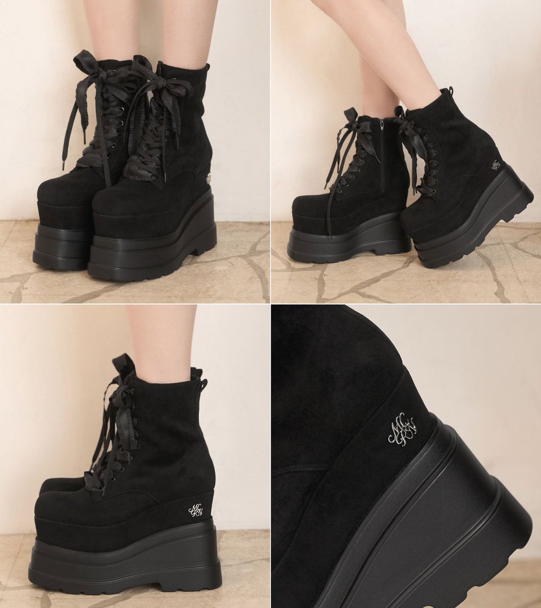 𝑾𝑰𝑵𝑻𝑬𝑹 𝑺𝑨𝑳𝑬 】 盛れる14cmソールで美脚に🎀🖤 ライブ