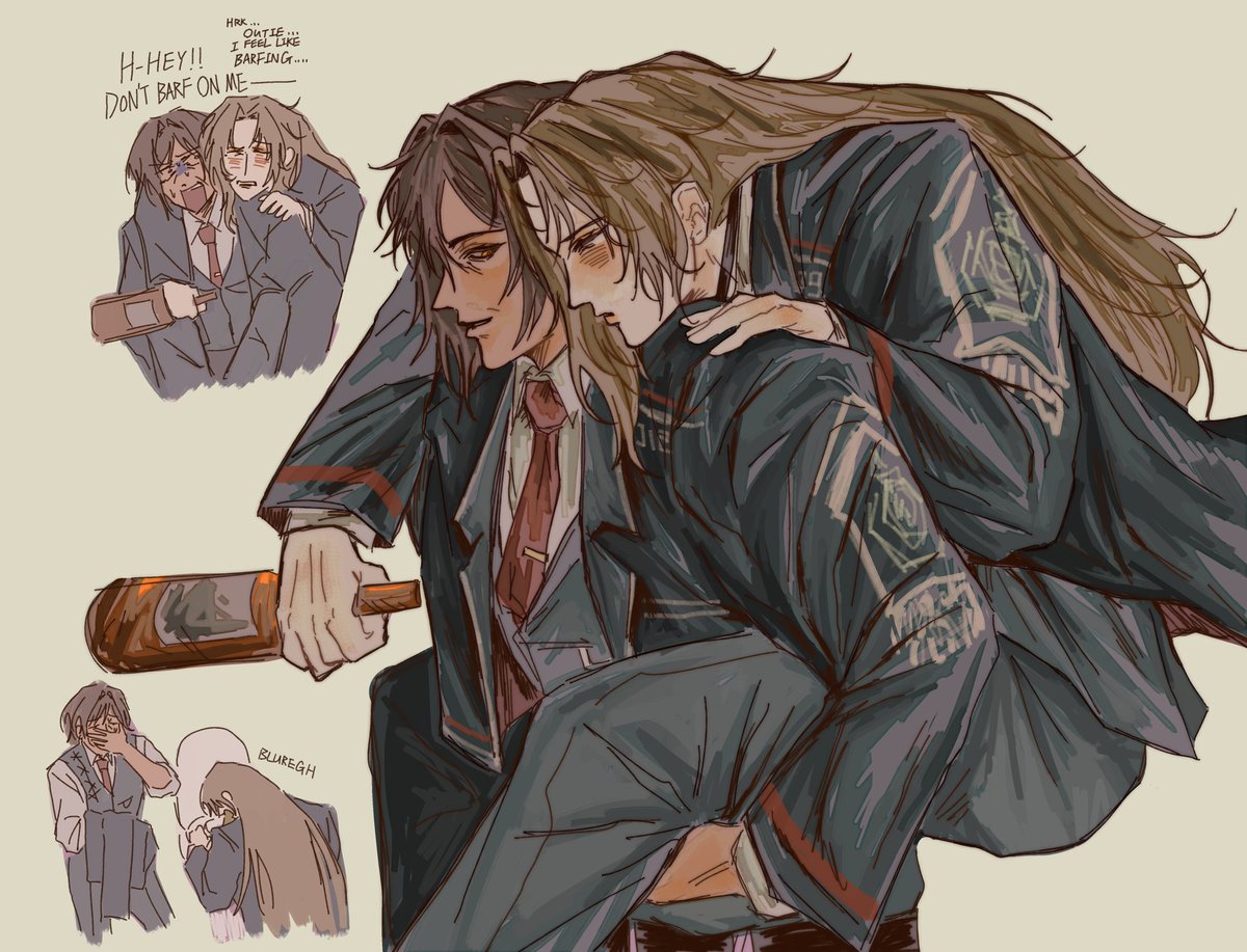 DustshotW's tweet image. making them carry eachotherr #LCB912 #LimbusCompany