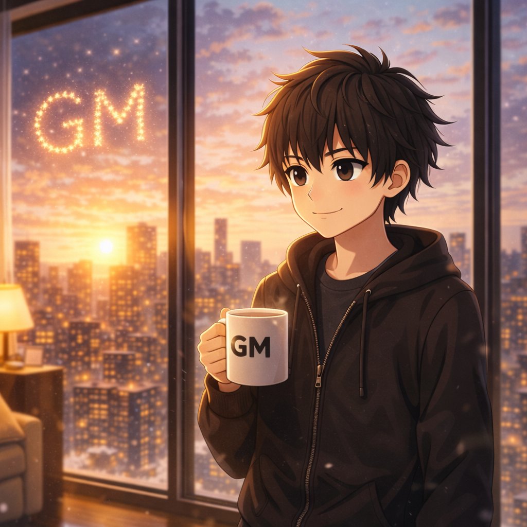 GM CT!

The day is starting calmly, with a cup of coffee.

Today’s plan is the usual - write replies, stay active, keep consistency.

Wishing everyone a great day! I’m getting to work