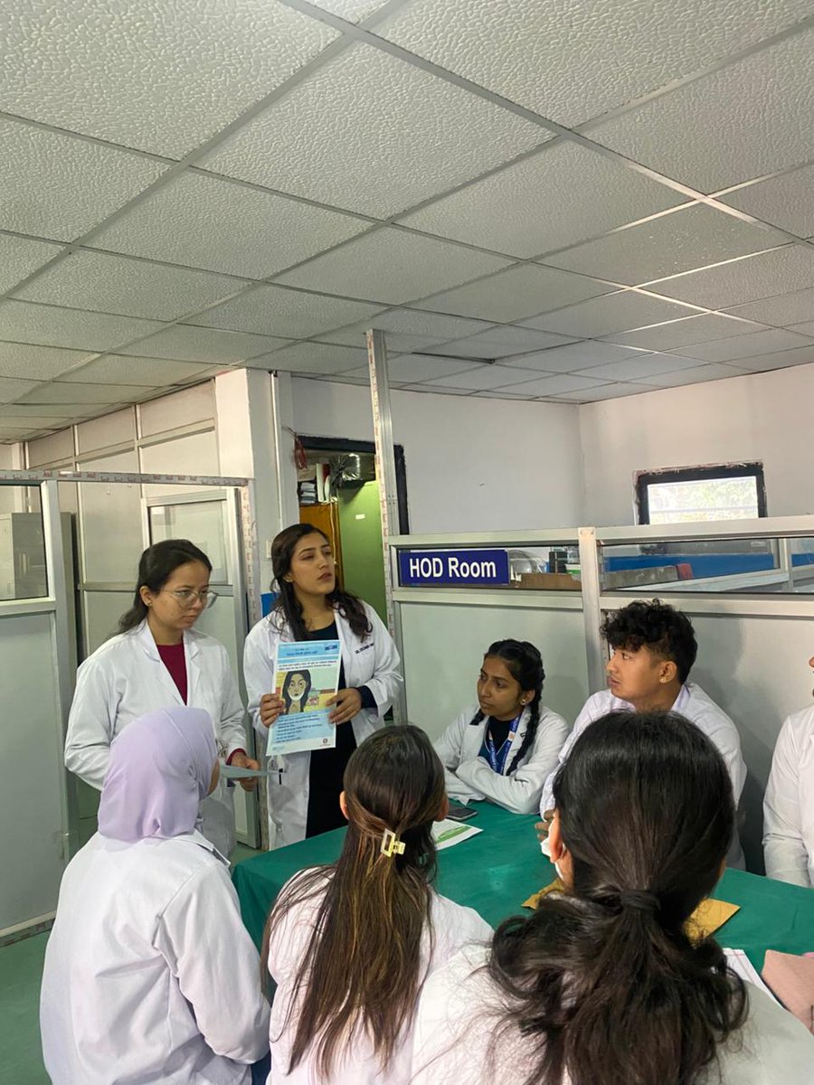 rotaractatpdc's tweet photo. On November 19, the Rotaract Club of People's Dental College organized an impactful Antimicrobial Resistance (AMR) awareness program on the college premises. https://t.co/4yyG0Dblu9