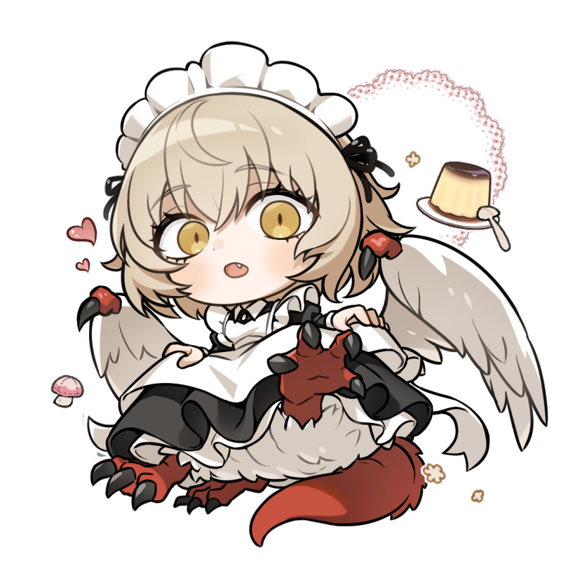 메이드래곤 파린 시선따라오는 키링뽑고싶어서 고민