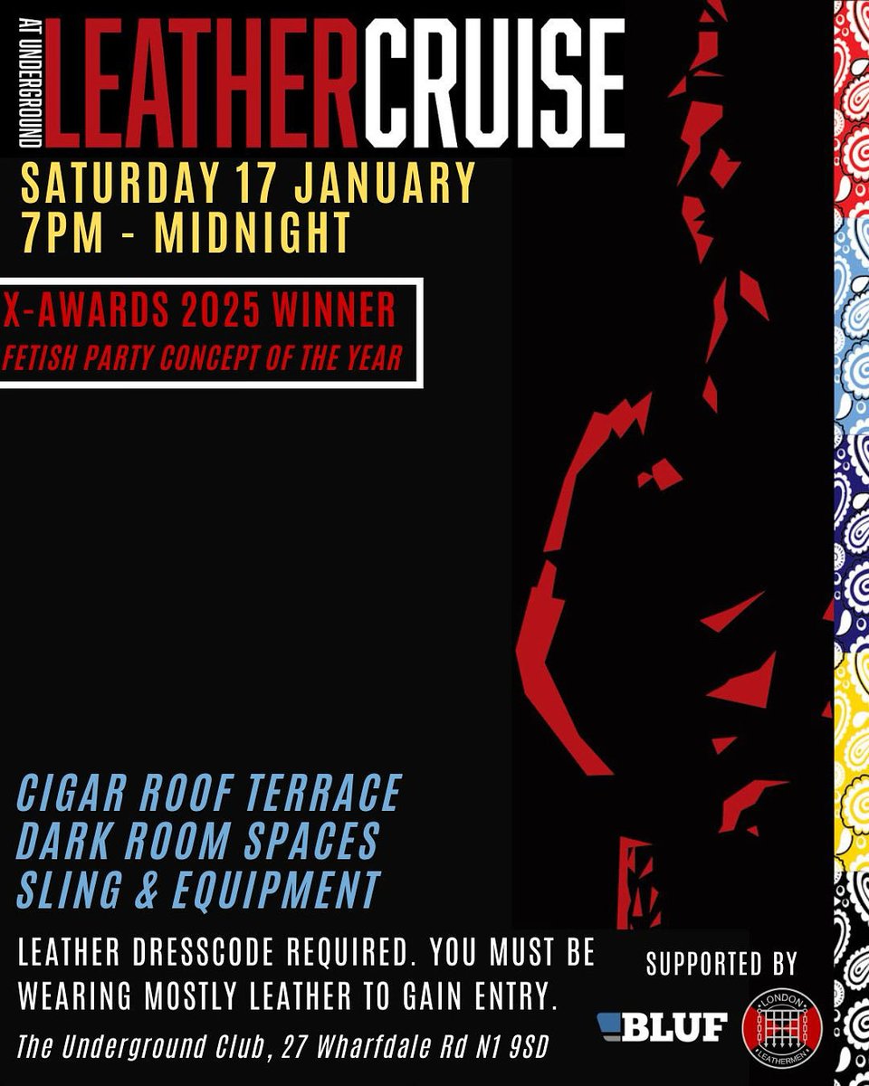 Leather Cruise at Underground tweet media