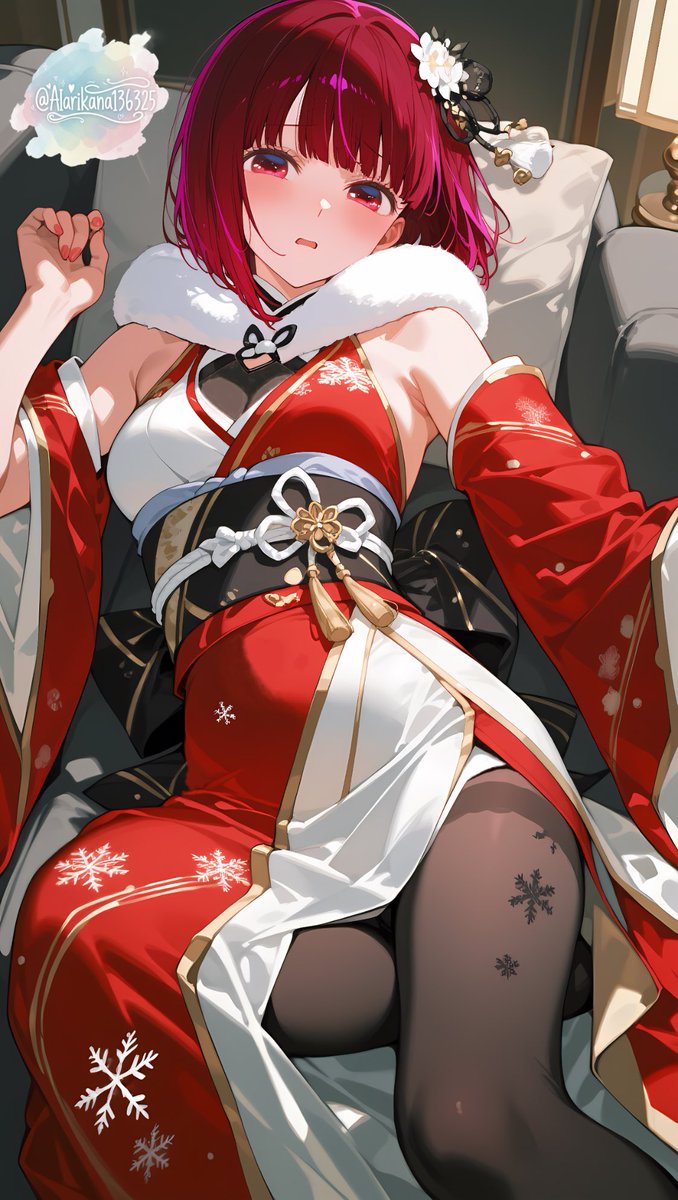 AIarikana136325's tweet image. 👫👘——

【アクかな×初詣②】

「えっ、えっと、あーくん？確かにおみくじには載ってたけど、焦り過ぎじゃない…？」

-SFW illustration-
#有馬かな,推しの子,AIart