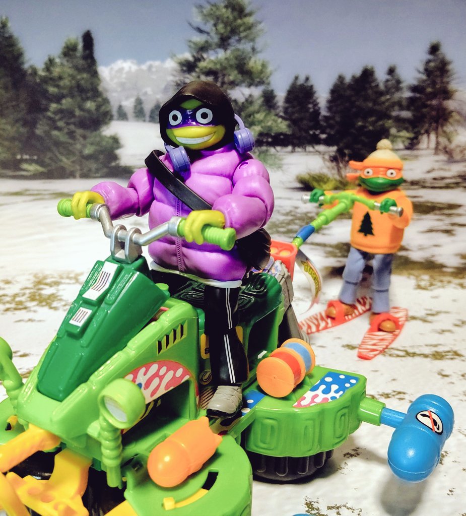 🐢【TMNT(タートルズ) ドニー&マイキー】❄️ TEENAGE MUTANT NINJA