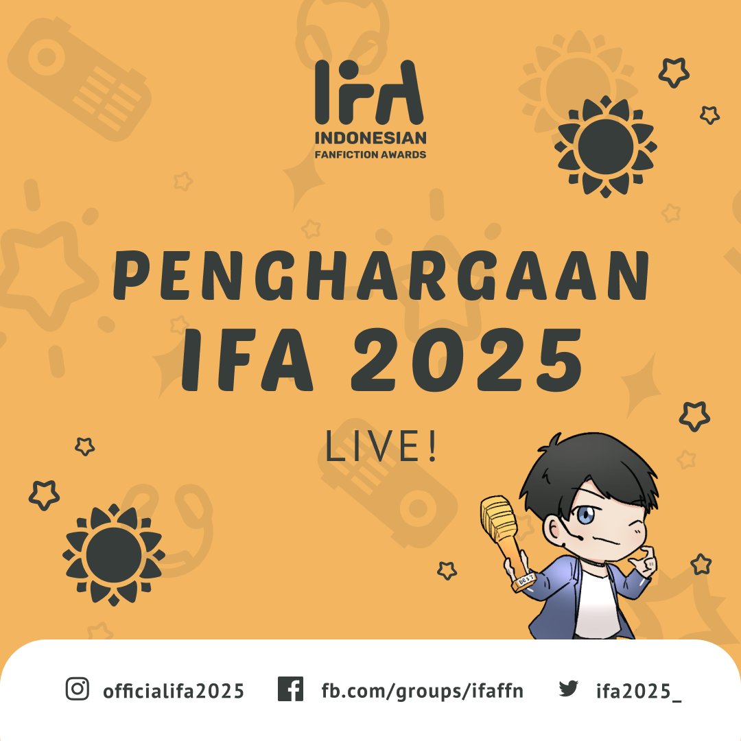 IFA2025_'s tweet image. PENGUMUMAN PENGHARGAAN IFA 2025