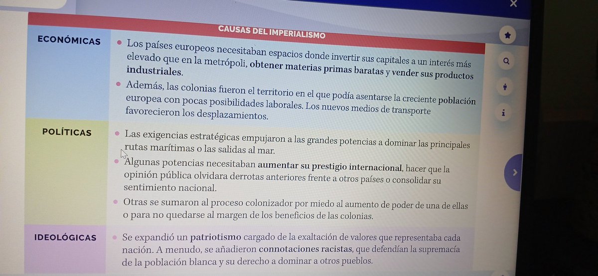 PabloGaRub's tweet image. El libro de texto es cada vez menos profundo. Pero sigue explicando qué es el imperialismo, sus causas. Y la doctrina Monroe.

Obtener materias primas. En este caso, robarle el petróleo a Venezuela.