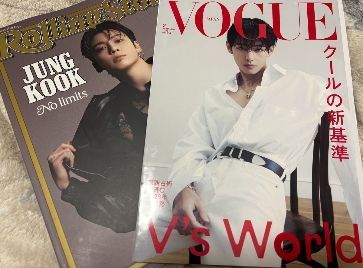 書店でやっと買った🤭 グクは24ページ テテは12ページ もあって すごく