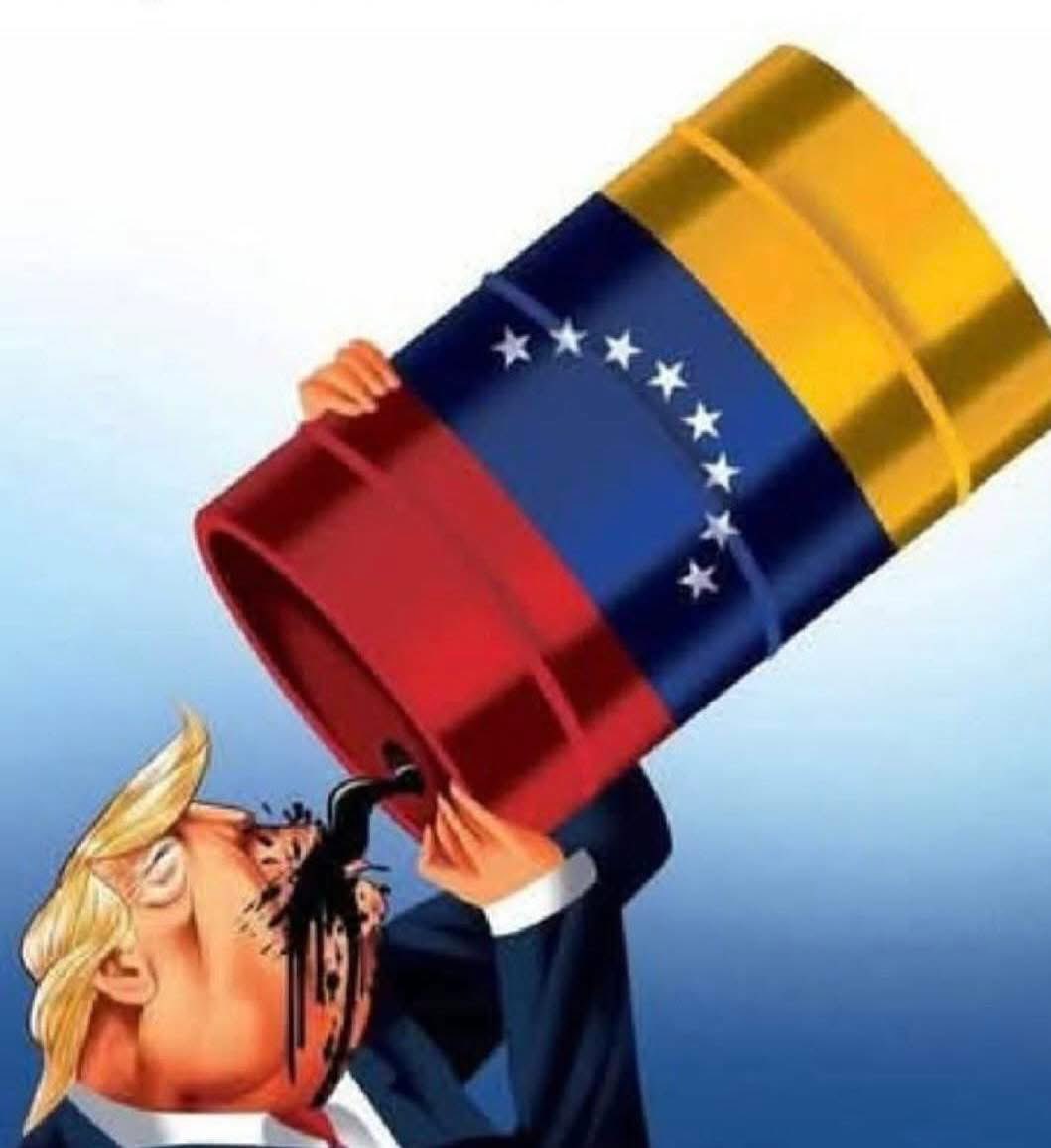 Astridueil's tweet photo. Trump and savages around him are dying for Venezuela’s heavy oil and rare minerals…. https://t.co/ZFnryPCdbz